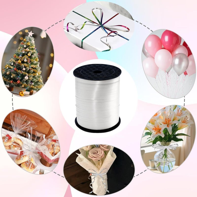 weizedm 500 Yard Premium Pink Curling Ribbon,Curling Ribbon for Gift Wrapping, Balloon String,for Gift Wrapping,Party Decoration Crafting,for Florist Flower﻿ - Image 4